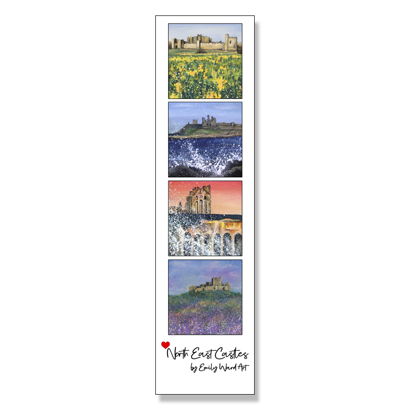 North East Castles  Book Mark
